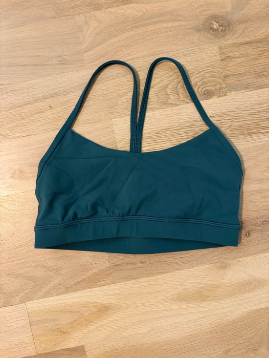 lululemon athletica Other - lululemon athletica Teal Strappy Light Support Sports Bra